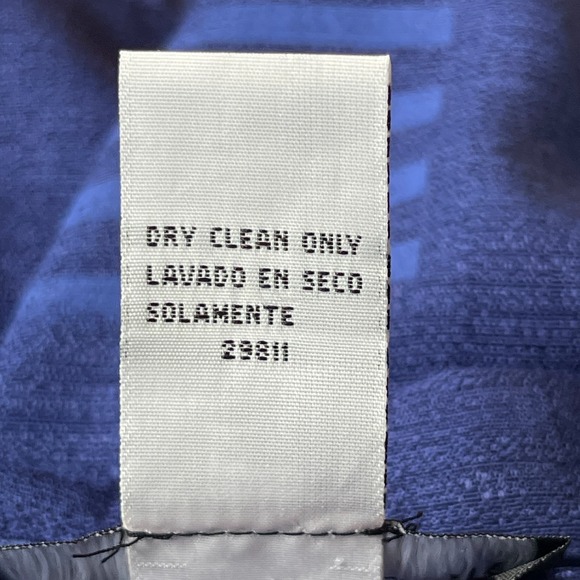 Sag Harbor Button Up Shirt Women‎ Size 12 Blue Floral 1-Piece with 2-Piece Look - Picture 9 of 10